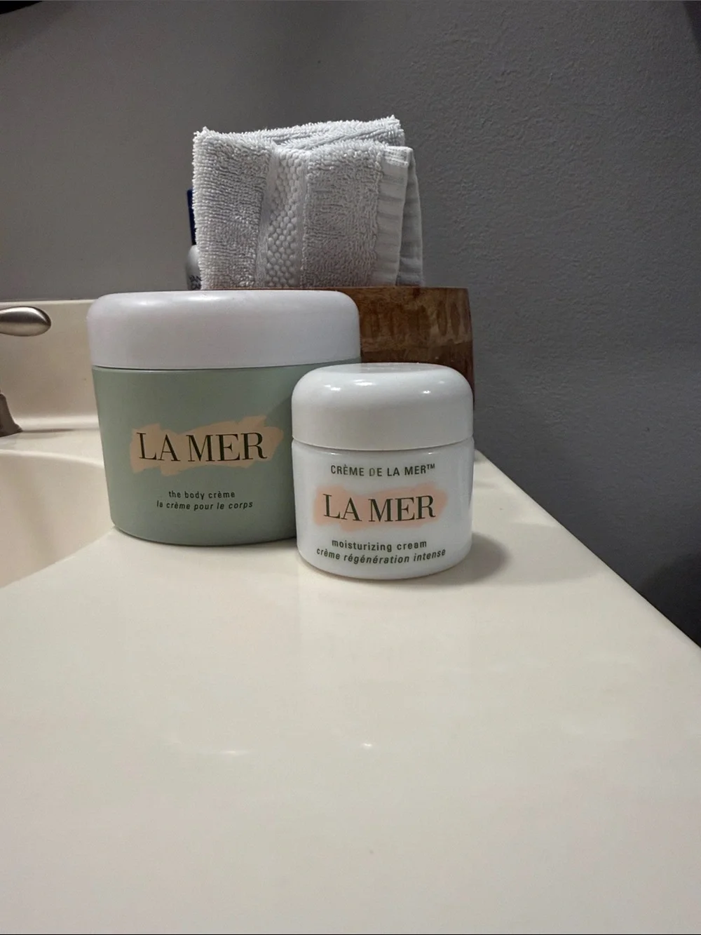 La Mer empty moisturizing cream & Empty The body Cream